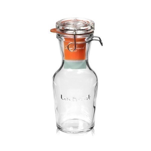 BOTELLA BORMIOLI LOCK EAT C/TAPA 0.5L VIDRIO